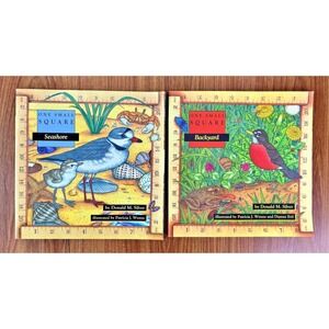 One Small Square by D M Silver book Lot of 2 EUC